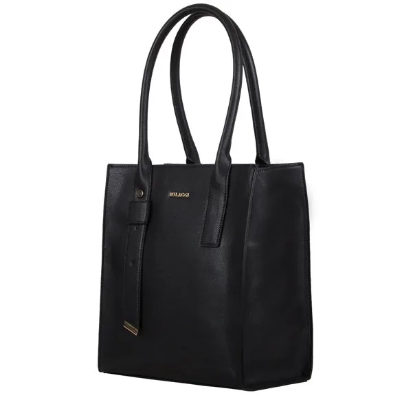 BULAGGI BASALT SHOPPER HIGH BAG IN BLACK