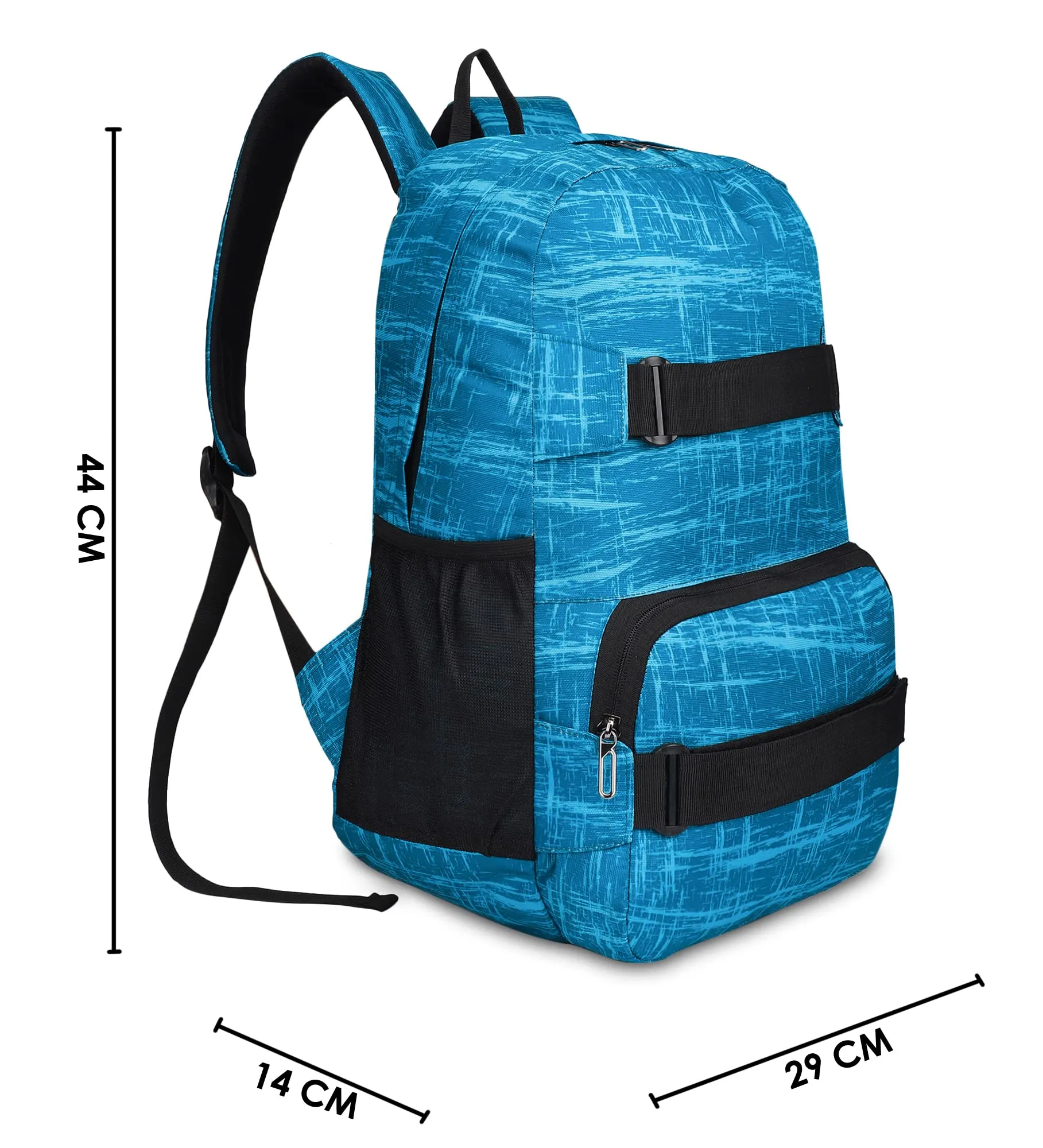 THE CLOWNFISH Hamilton Polyester 18 Litres Unisex Travel Laptop Backpack for 14 inch Laptop (Bottle Green)