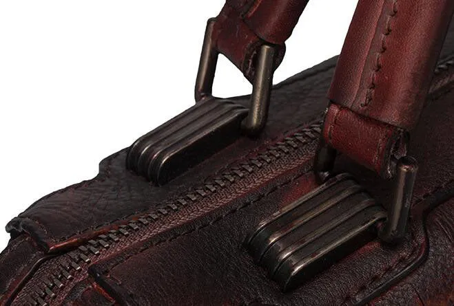 Vintage Women's Leather Handbags Purse With Fringe Boho Shoulder Purses For Women